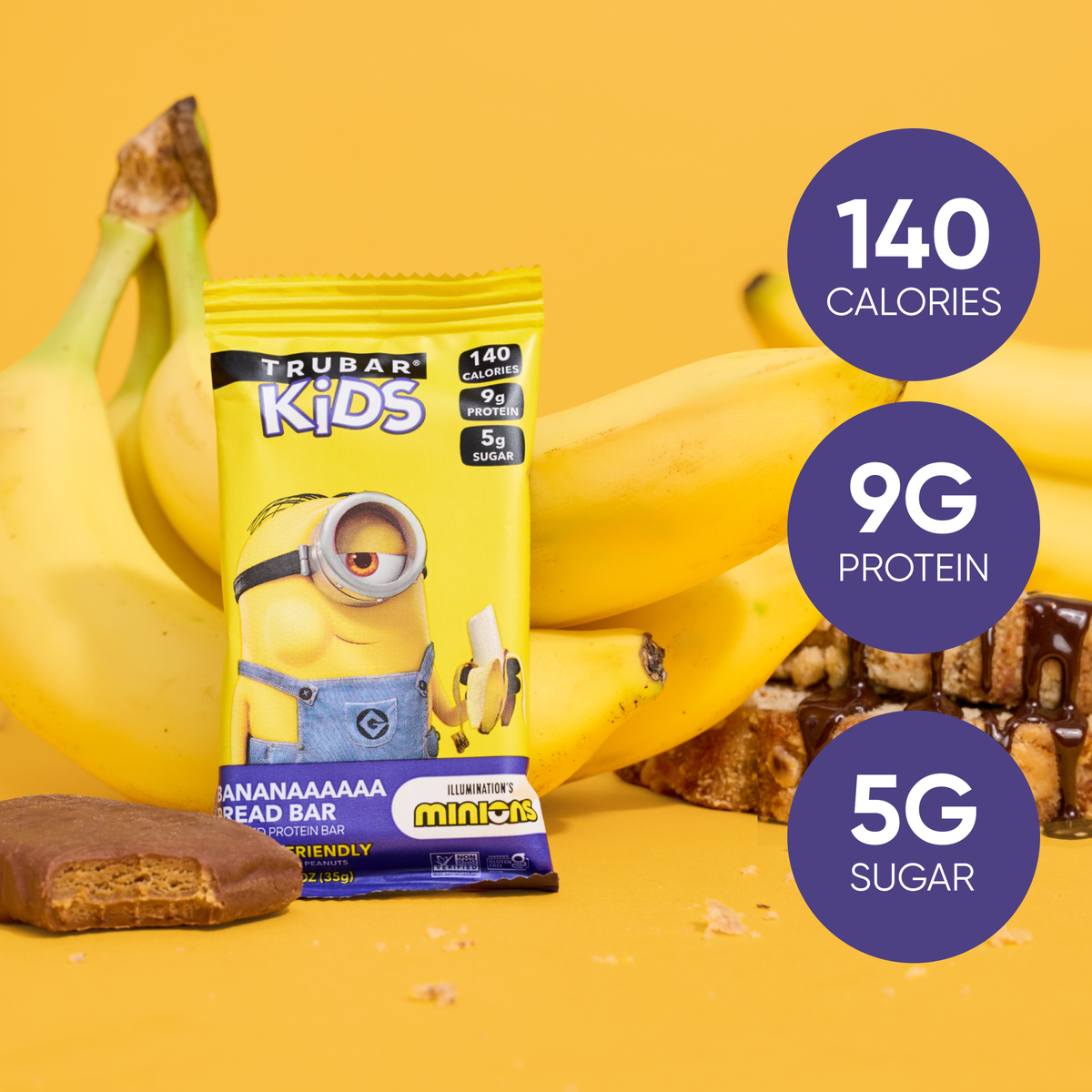 TRUBAR - TRUBAR KiDS Minions Banana Bread Bar