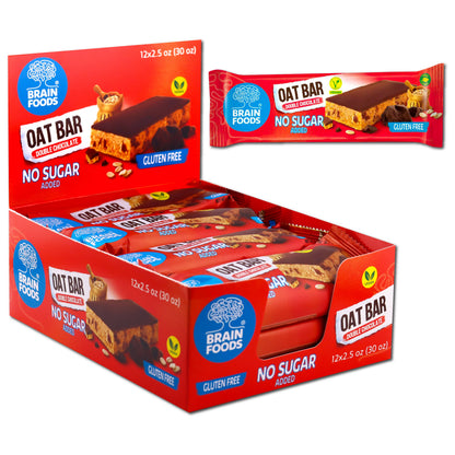 BRAIN FOODS - Oat Bars (Double Chocolate)