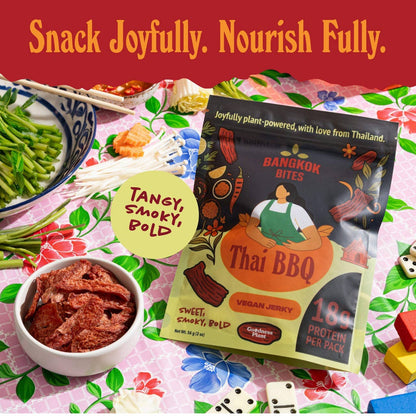 Bangkok Bites - Vegan Jerky, Thai Barbecue
