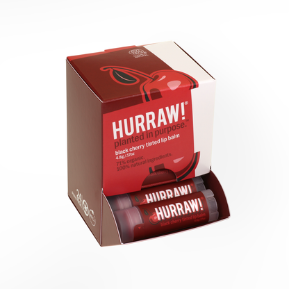 Hurraw! Balm - Hurraw! Black Cherry Tinted Lip Balm