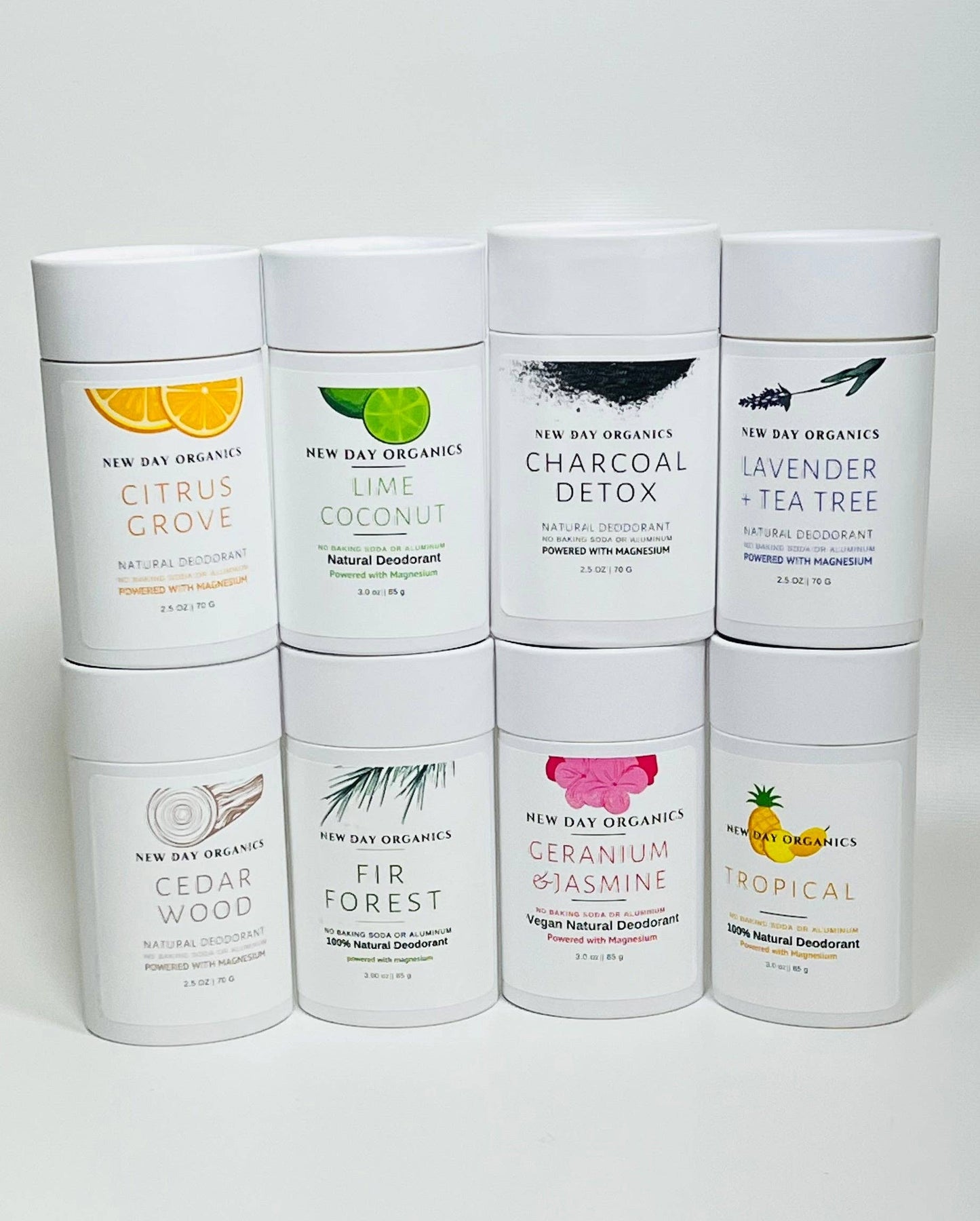 New Day Organics LLC - All Natural Deodorant: Citrus Grove / Regular - 2.50 OZ
