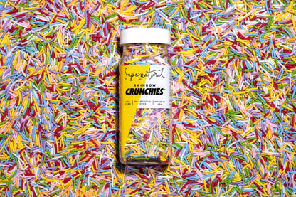 Supernatural - Dye-Free Rainbow Crunchies Sprinkles