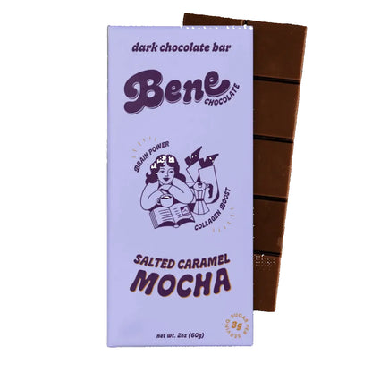 Bene Chocolate - Salted Caramel Mocha Dark Chocolate Bar