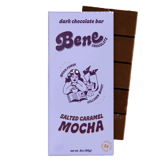 Bene Chocolate - Salted Caramel Mocha Dark Chocolate Bar
