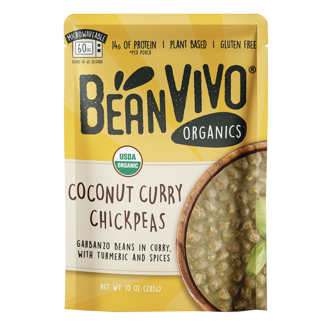 BeanVIVO Organics - Coconut Curry Chickpeas 