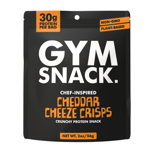 Louisville Foods - Cheddar Cheeze Gym Snack - Plant-Based Protein Snack