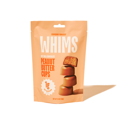 Whims Delights Inc. - Oat Milk Chocolate Peanut Butter Cups - Pouch