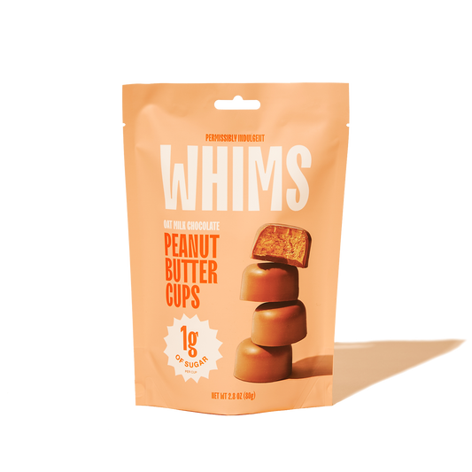 Whims Delights Inc. - Oat Milk Chocolate Peanut Butter Cups - Pouch