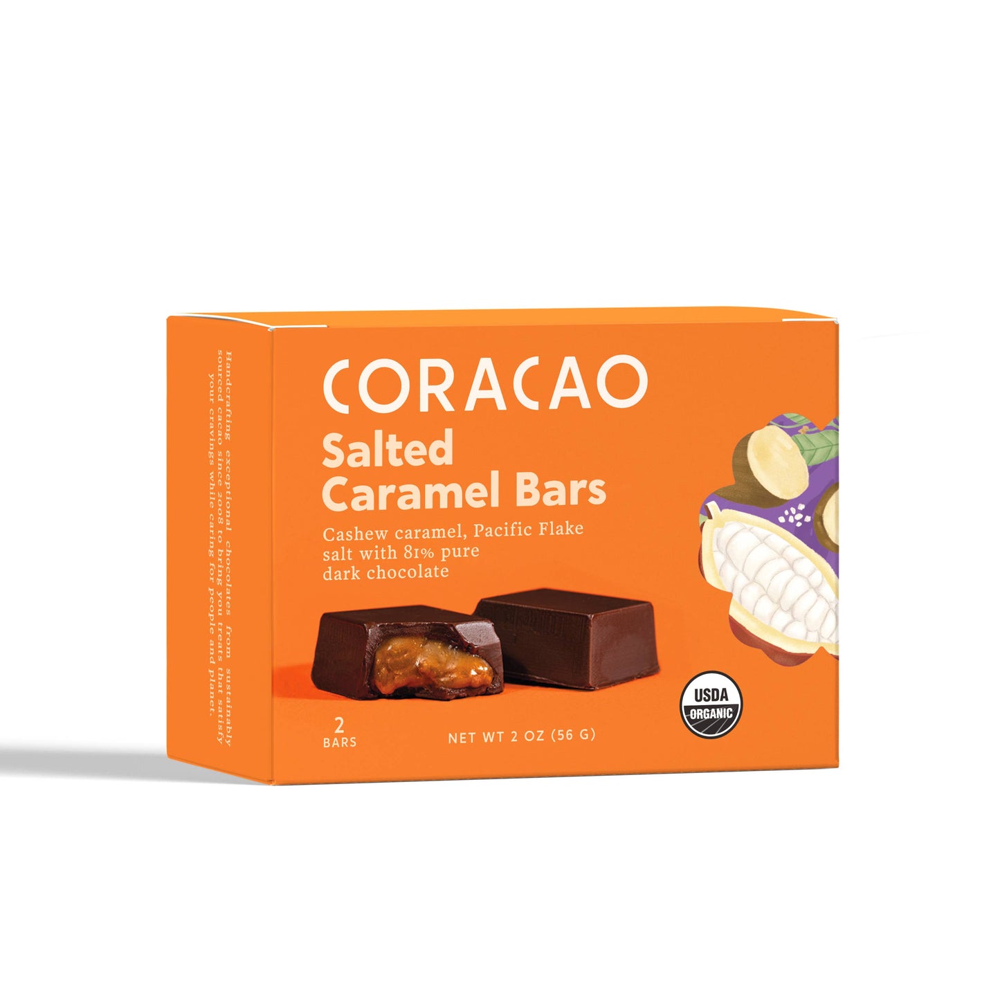 Coracao - Salted Caramel Bar 2-Pack