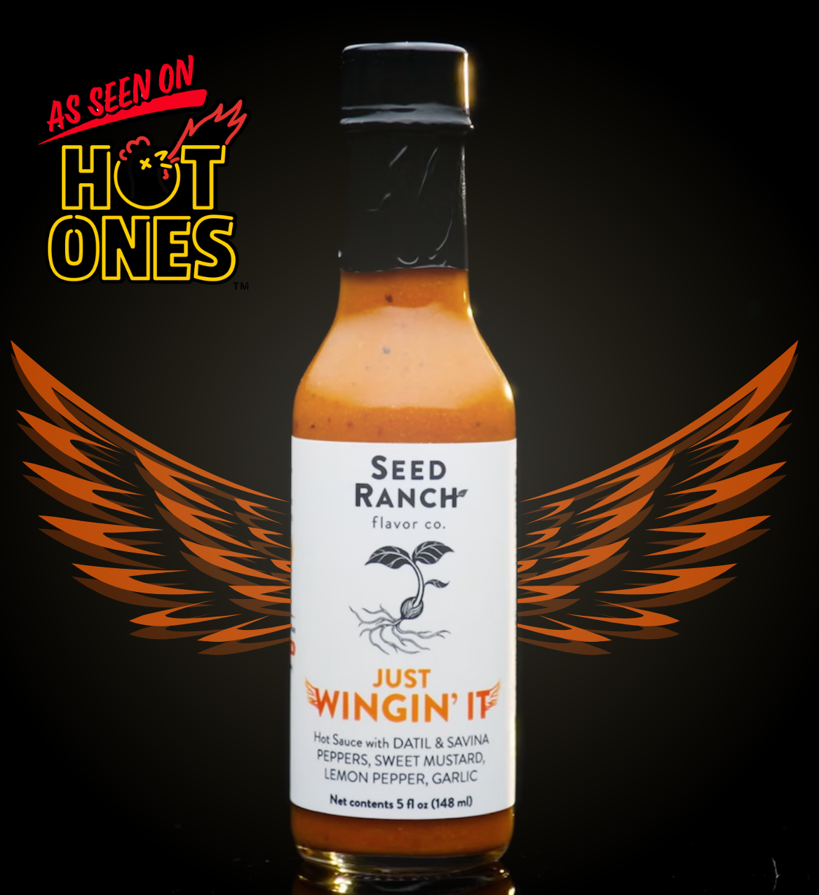 Seed Ranch Flavor Co - Just Wingin' It Hot Sauce