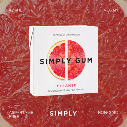 Simply Gum - Cleanse Chewing Gum- Natural + Plastic-Free