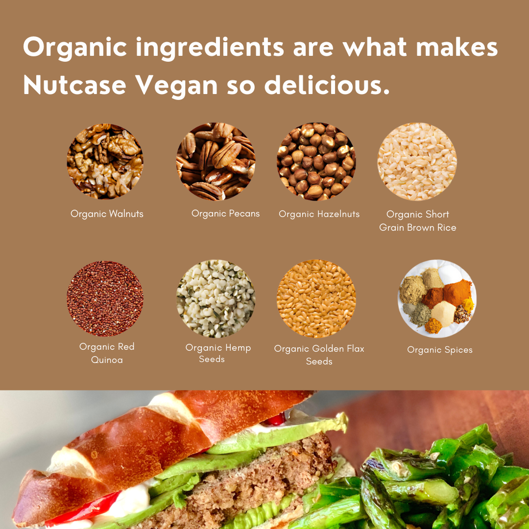 Nutcase Vegan - Nutty Burger Patties