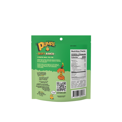 Louisville Brands - Pumps Toasted Pumpkin Seeds  - Zesty Ranch