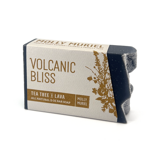 Molly Muriel Bath + Body - VOLCANIC BLISS (TEA TREE & LAVA) 5OZ