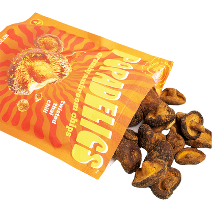 Popadelics Crunchy Mushroom Chips - Crunchy Mushroom Chips- Twisted Thai Chili