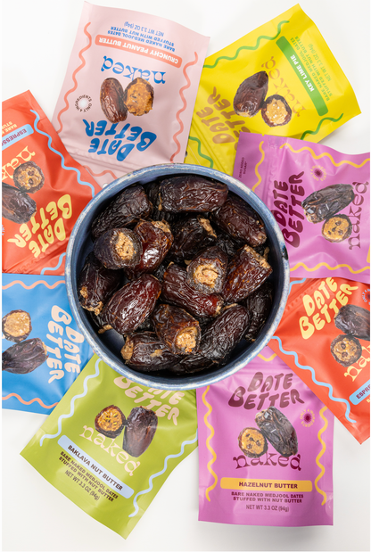 Date Better Snacks - Hazelnut Butter- Naked