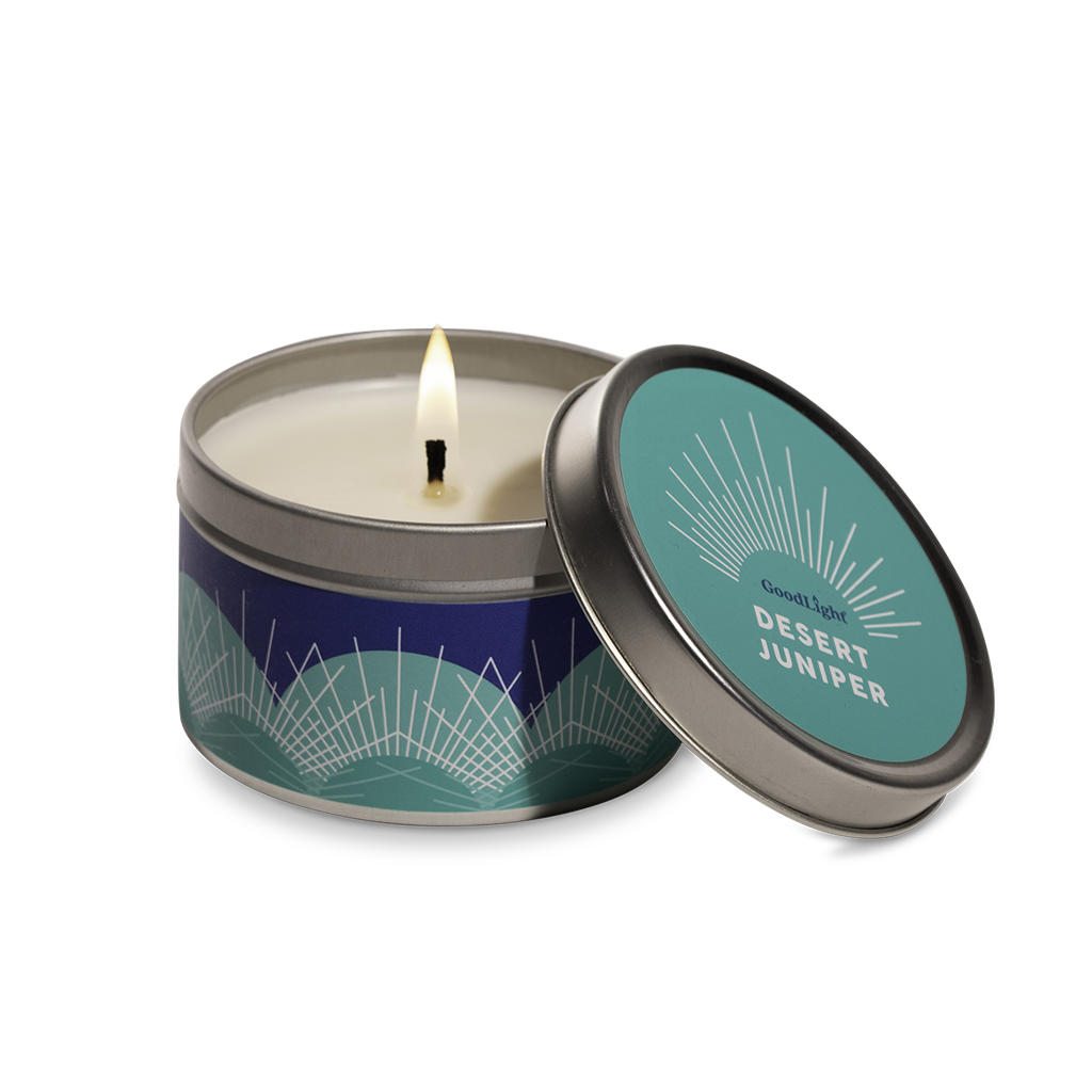 GoodLight Natural Candles - Scented Candle: Rose Patchouli 2oz