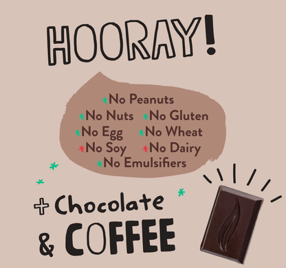 Pascha Chocolate Company - 70% Cacao Organic Vegan Dark Chocolate Bar with Coffee: 10 Packs