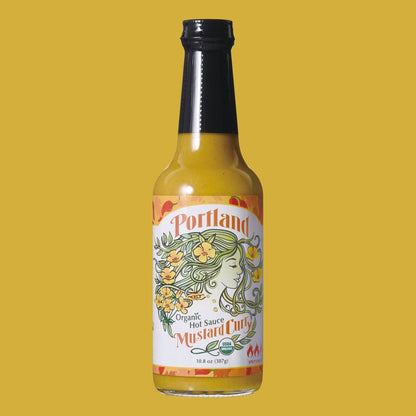 Portlandia Foods - Organic Hot Sauce Mustard Curry