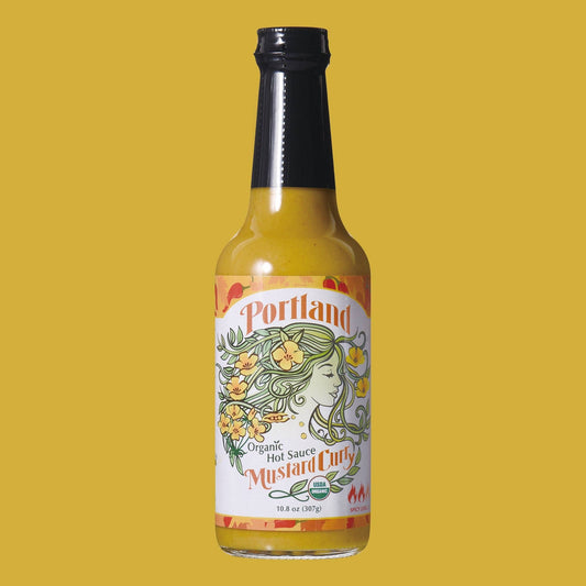 Portlandia Foods - Organic Hot Sauce Mustard Curry