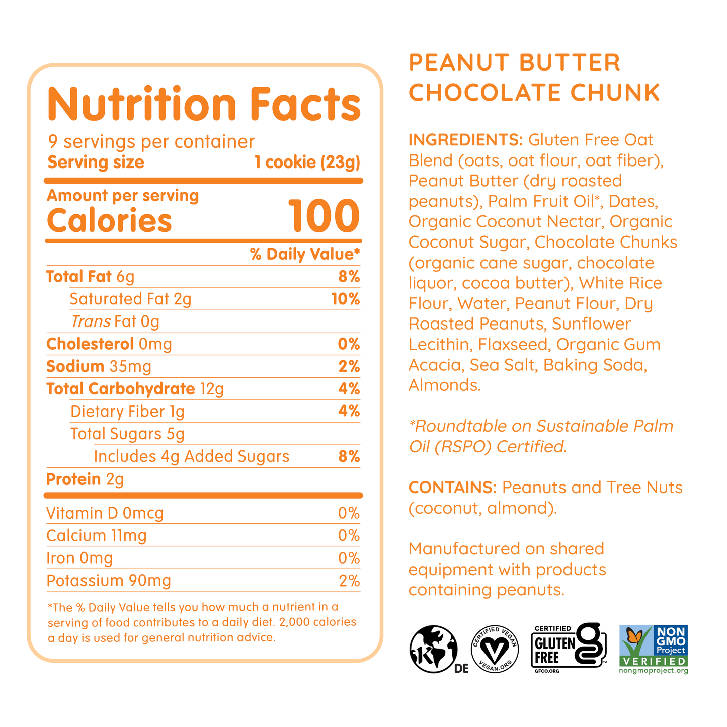 Maxine's Heavenly - Soft Baked Peanut Butter Chocolate Chunk Cookies