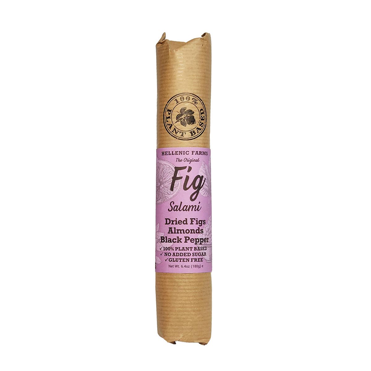 Hellenic Farms - Fig Salami with Almonds & Pepper