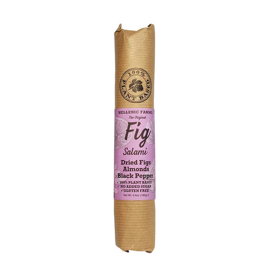 Hellenic Farms - Fig Salami with Almonds & Pepper