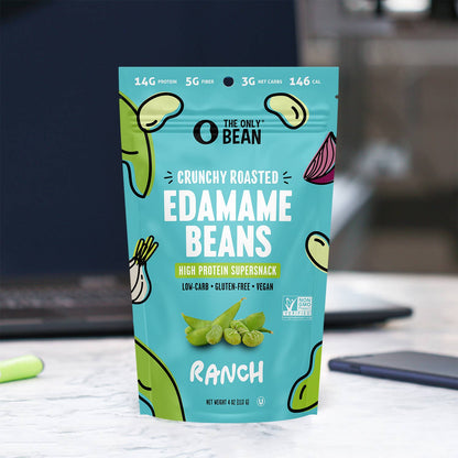 The Only Bean - Crunchy Roasted Edamame Ranch - 4oz