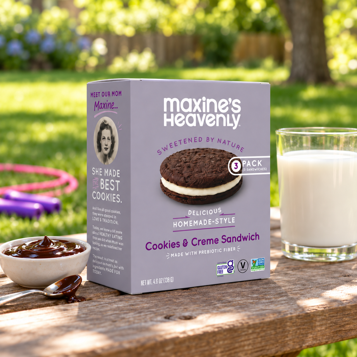 Maxine's Heavenly - Cookies & Creme Sandwiches