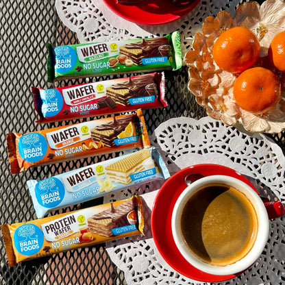 Wilton Mettler LLC - Brain Foods Gluten Free Vegan No Sugar Added Vanilla Wafer