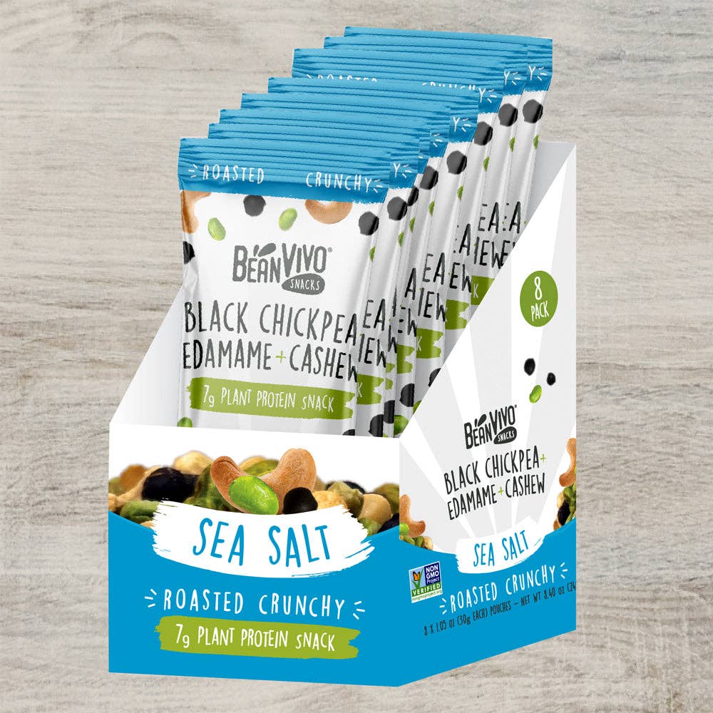 BeanVIVO Organics - Sea Salt Snack Mix - 1oz