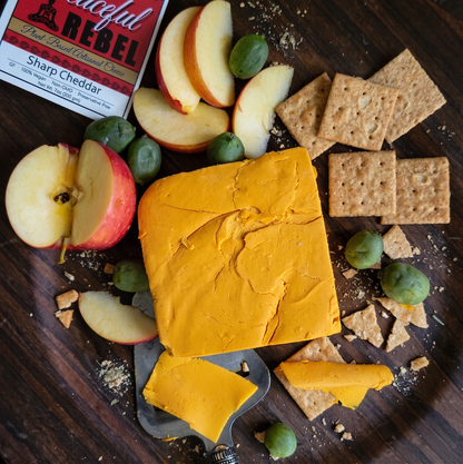Peaceful Rebel - Sharp Cheddar - Vegan Cheese