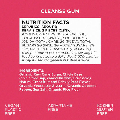 Simply Gum - Cleanse Chewing Gum- Natural + Plastic-Free