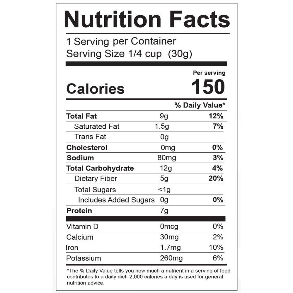 BeanVIVO Organics - Sea Salt Snack Mix - 1oz