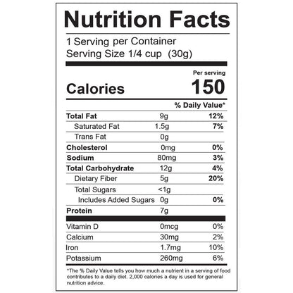 BeanVIVO Organics - Sea Salt Snack Mix - 1oz