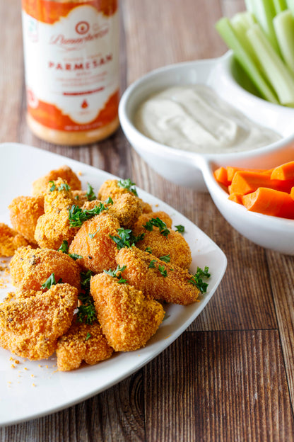 Panacheeza - Hot & Spicy Plant-Based Parmesan-Style Cheese