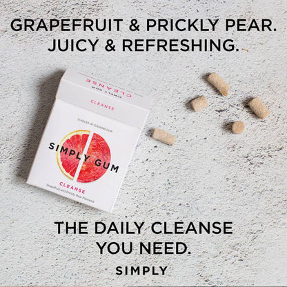 Simply Gum - Cleanse Chewing Gum- Natural + Plastic-Free