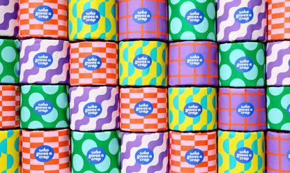 Who Gives a Crap - 100% Recycled Toilet Paper - Single Roll