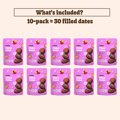 realsy - PB&J Dates | Snack Packs
