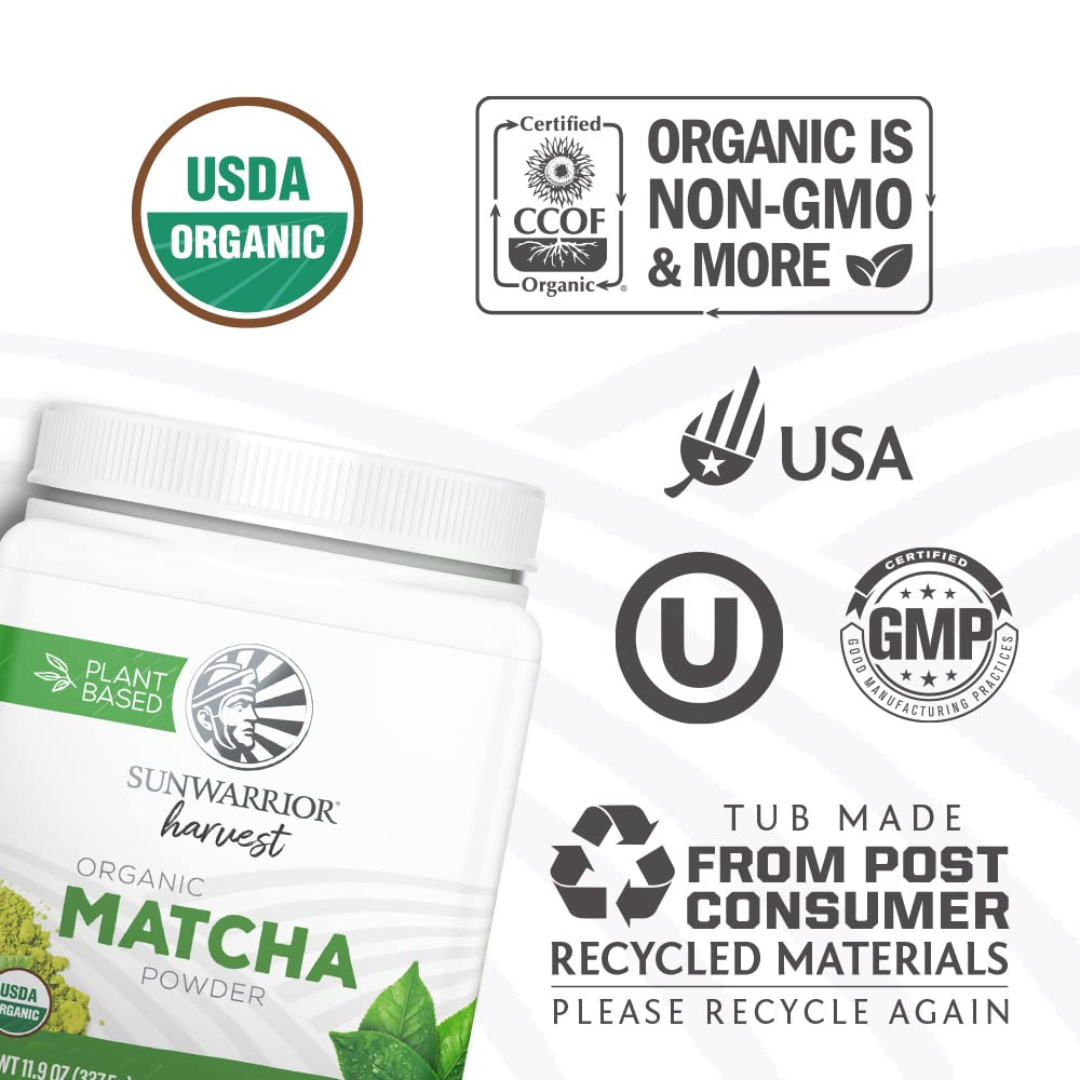 Sunwarrior - Organic Matcha Drink Powder