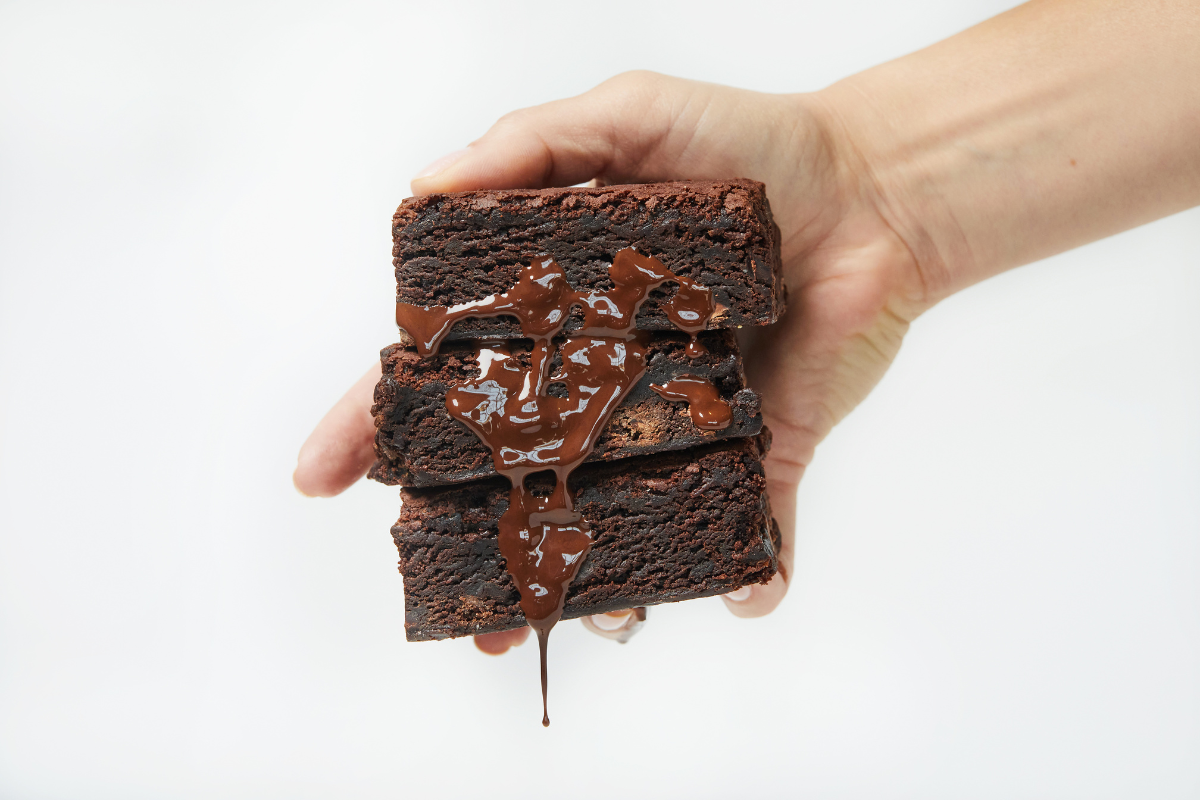 Baked by Sticky - Vegan Fudgetastic Brownie, Dairy & Peanut Free, Kosher