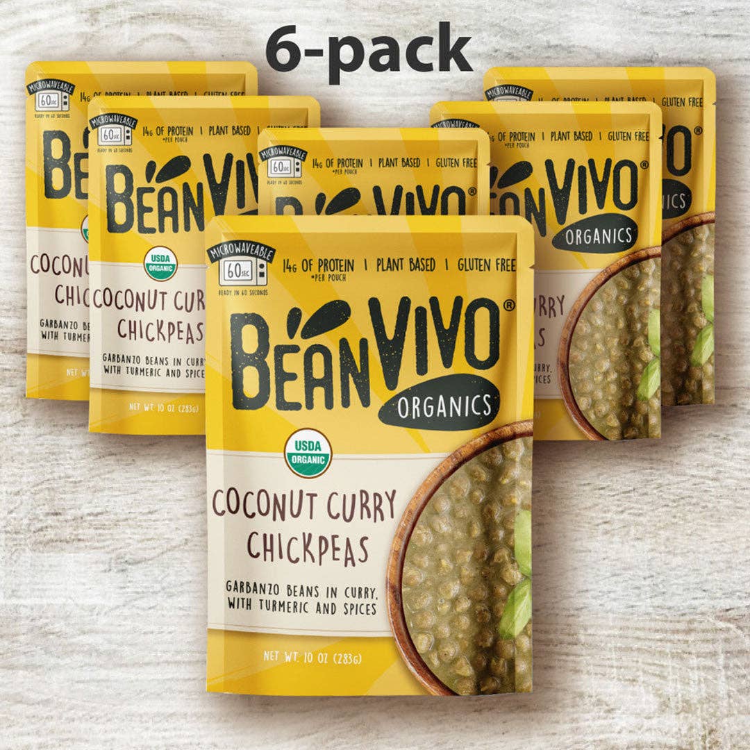 BeanVIVO Organics - Coconut Curry Chickpeas 