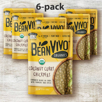 BeanVIVO Organics - Coconut Curry Chickpeas 