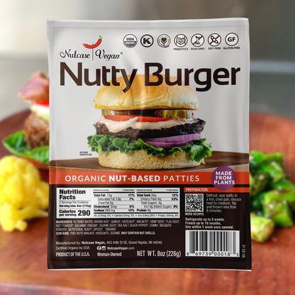 Nutcase Vegan - Nutty Burger Patties