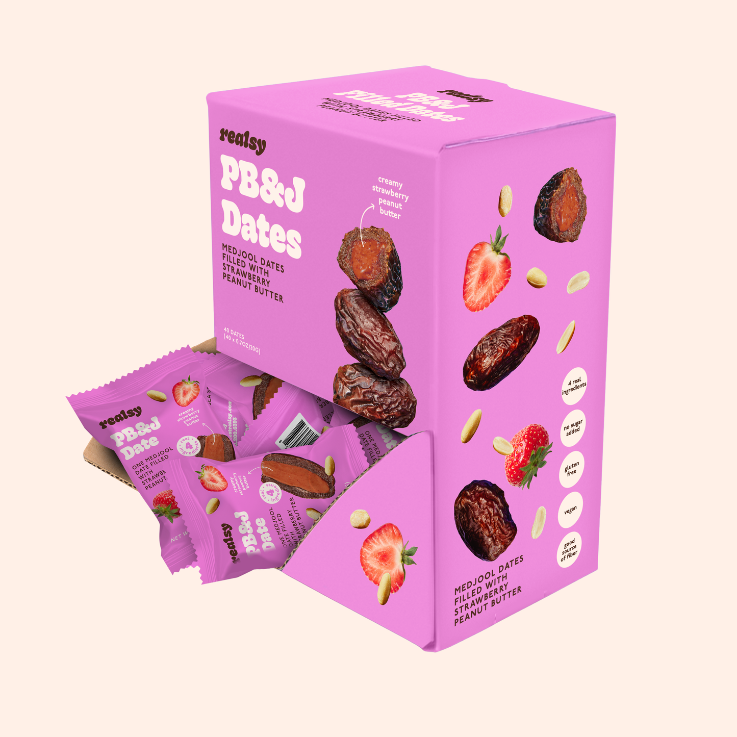 realsy - PB&J Dates | Individually Wrapped