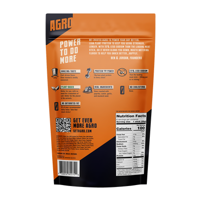 AGRO POWER Jerky Sticks - Texas BBQ. 8 6x1oz Stick Multipacks