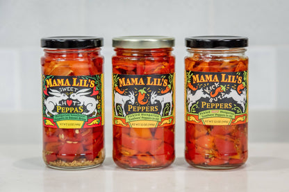Mama Lil's - Sweet Hot Pickled Peppers - 12oz