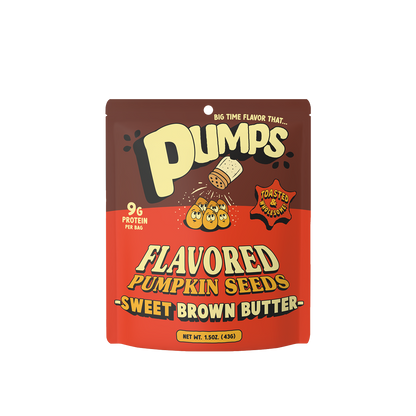 Louisville Brands - Pumps Toasted Pumpkin Seeds  - Sweet Brown Butter