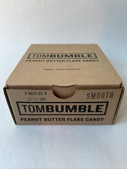 Oregon Bark - Tom Bumble Smooth Candy Bar -Peanut Butter Flake & Chocolate