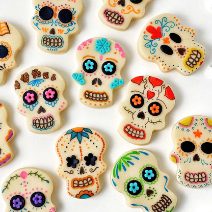 marzipops - Gourmet Marzipan Day of the Dead & Halloween Sugar Skulls